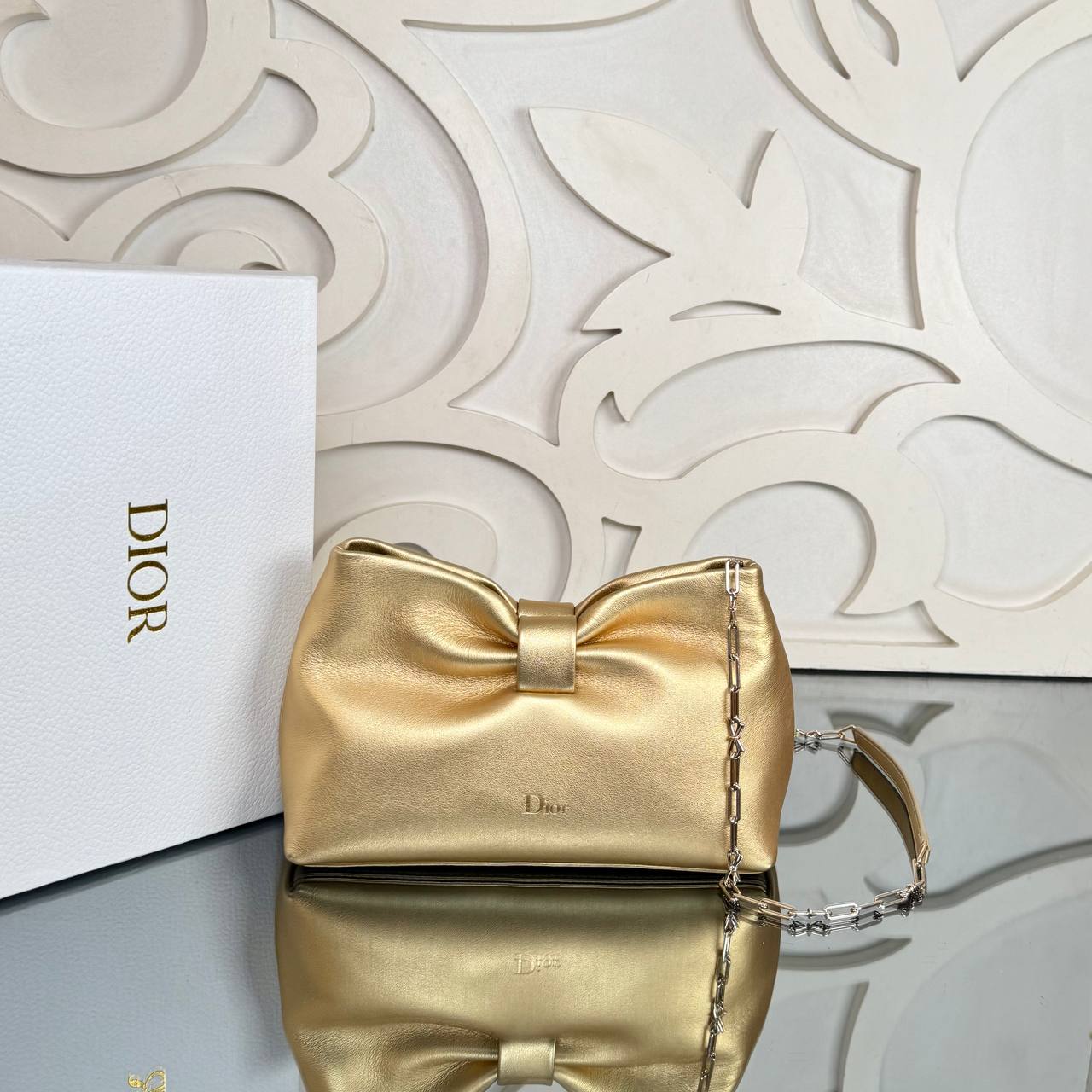 Christian Dior Small Bow Bag