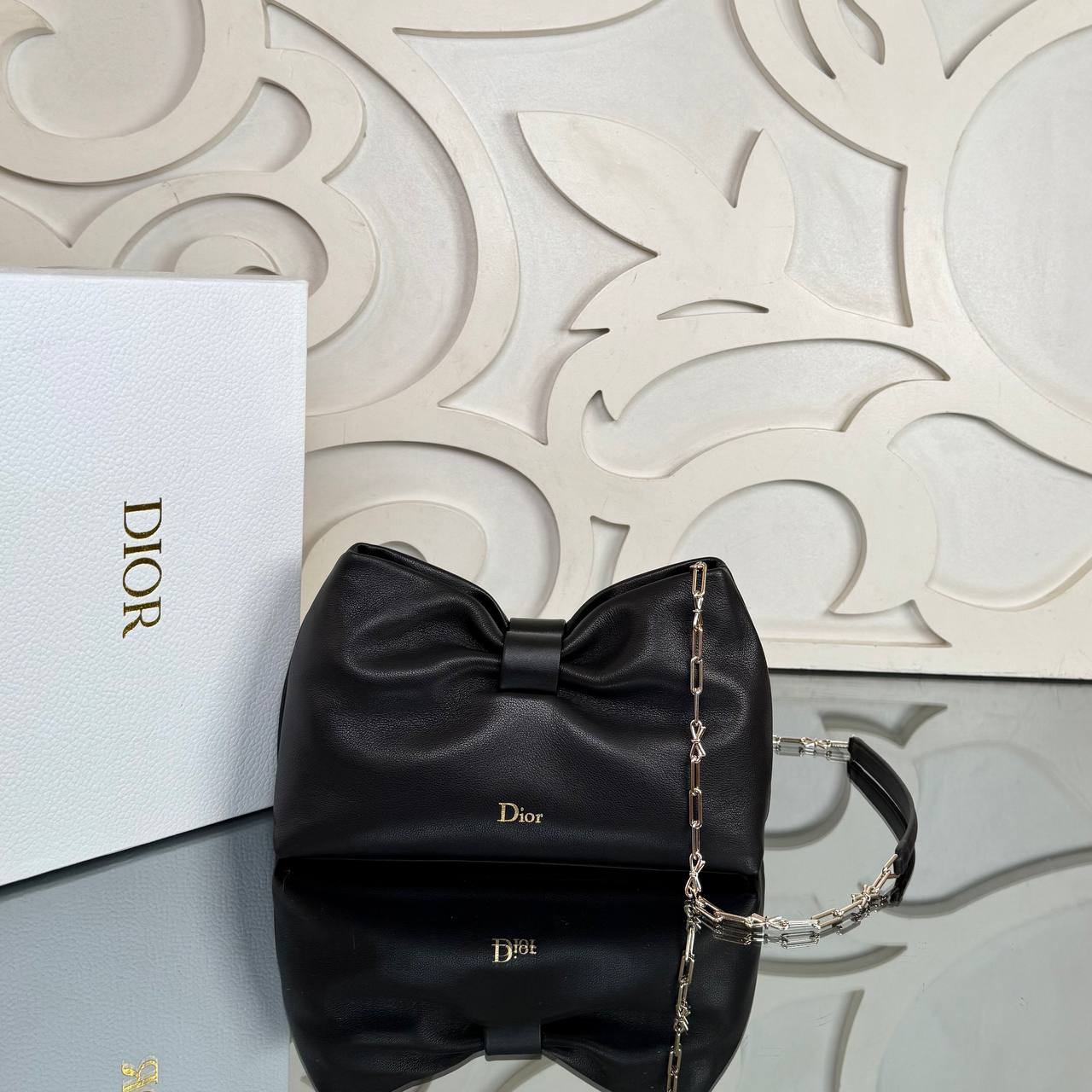 Christian Dior Small Bow Bag