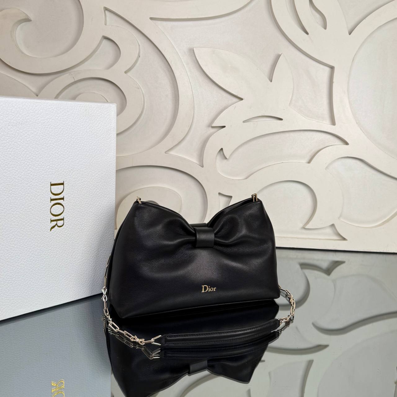 Christian Dior Small Bow Bag