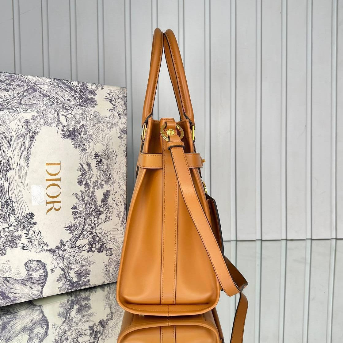 Christian Dior Square Tote Bag Large