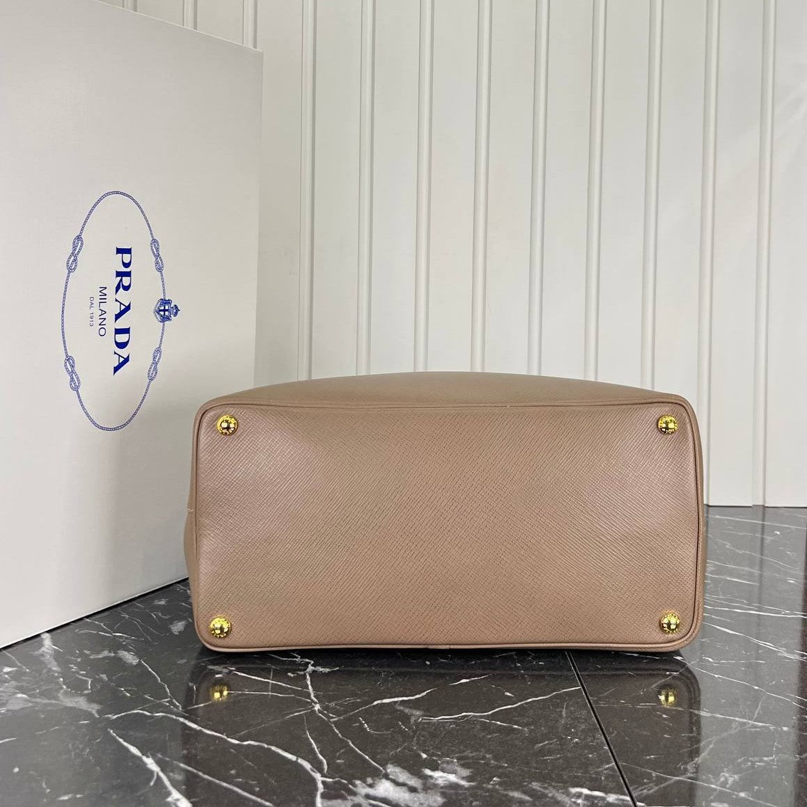 Prada Double Large Saffiano Leather Bag