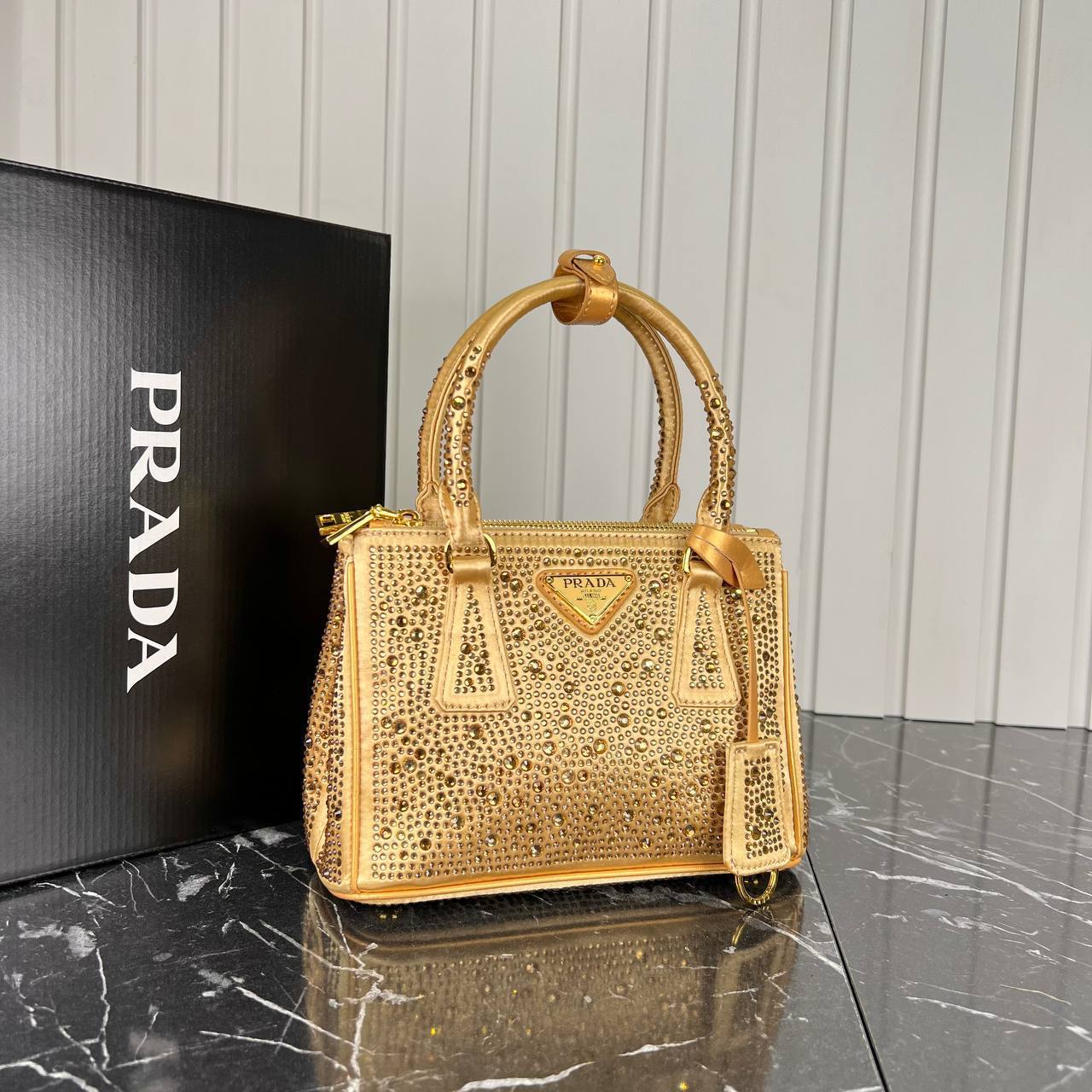Prada Galleria Satin Bag Medium