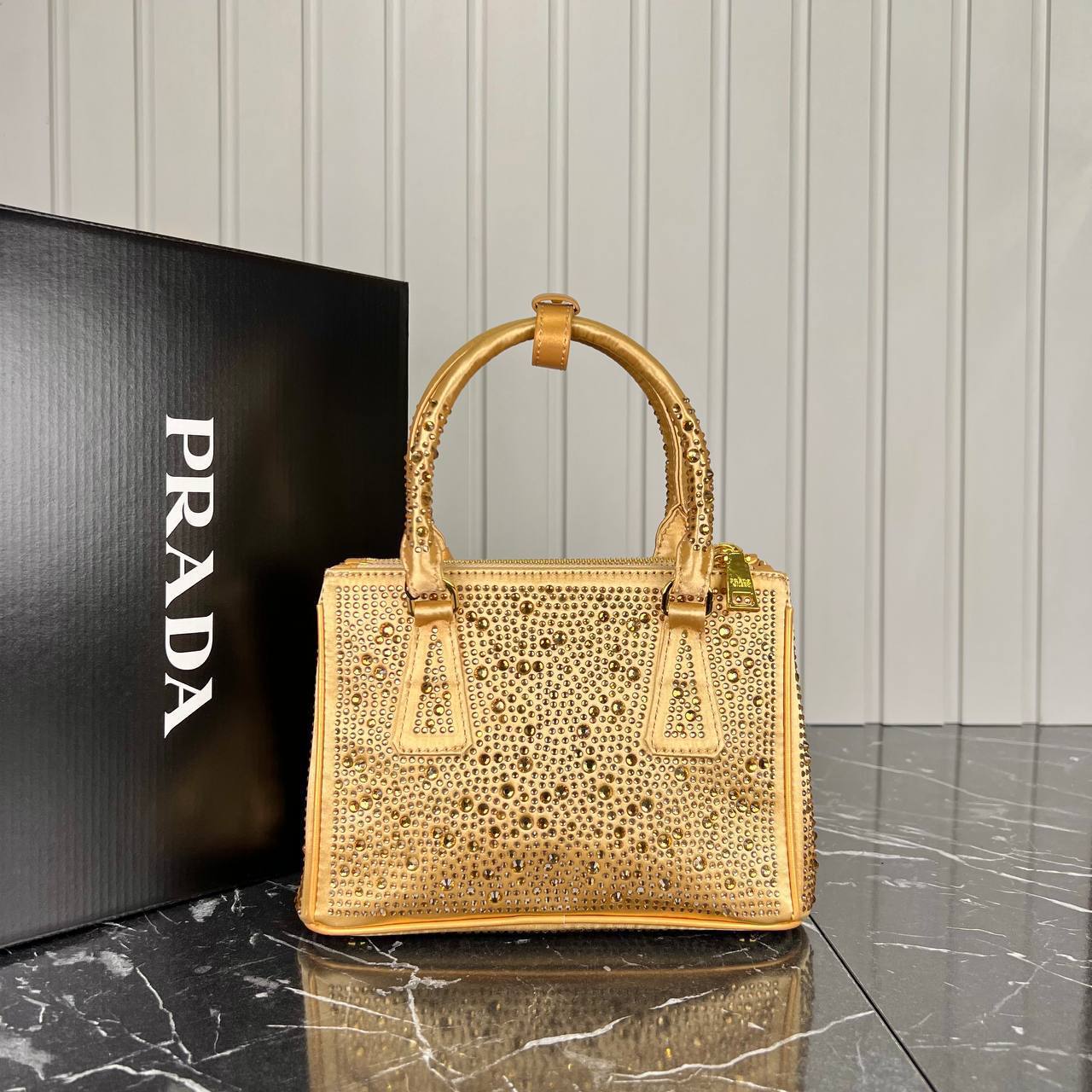 Prada Galleria Satin Bag Medium