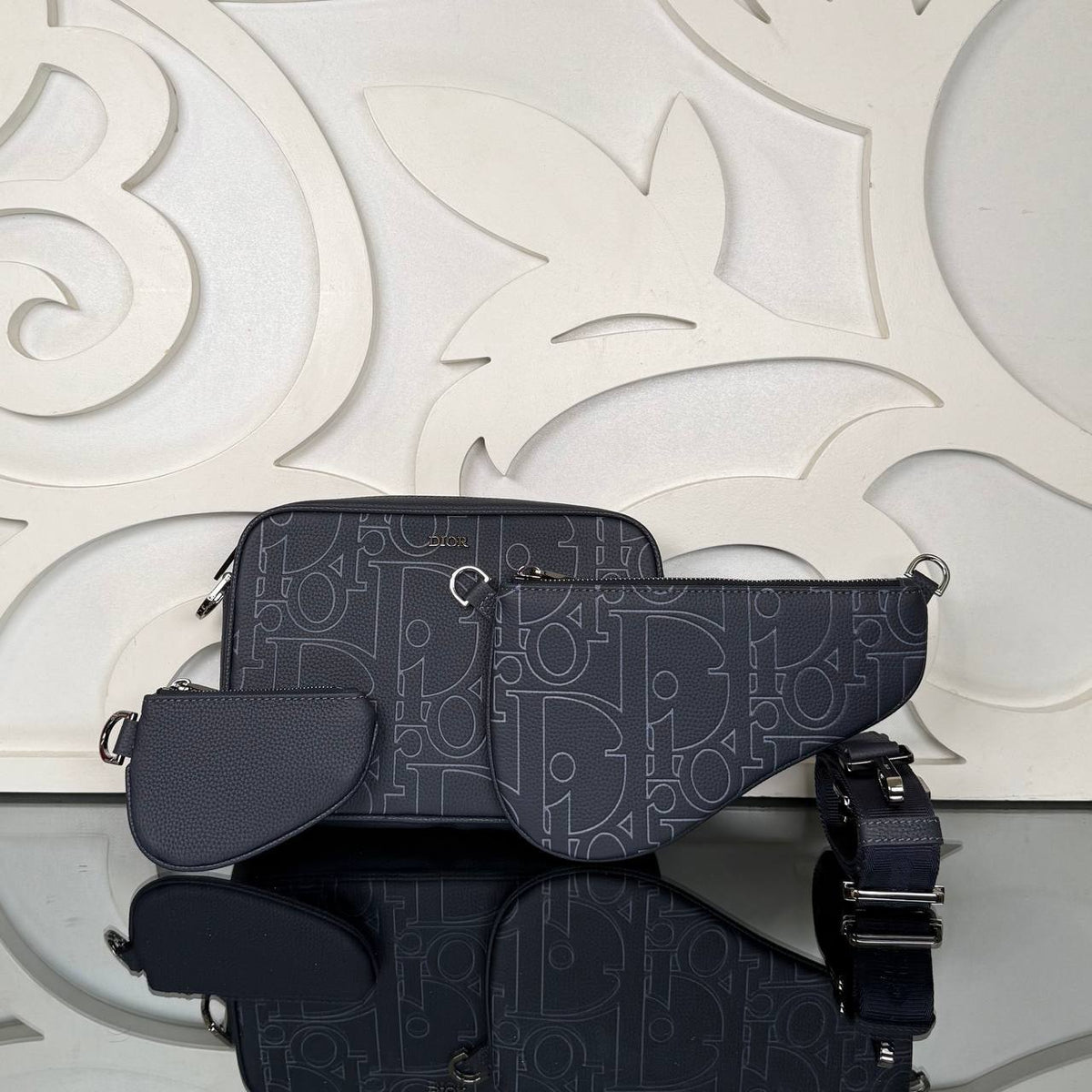 Saddle Triple Pouch