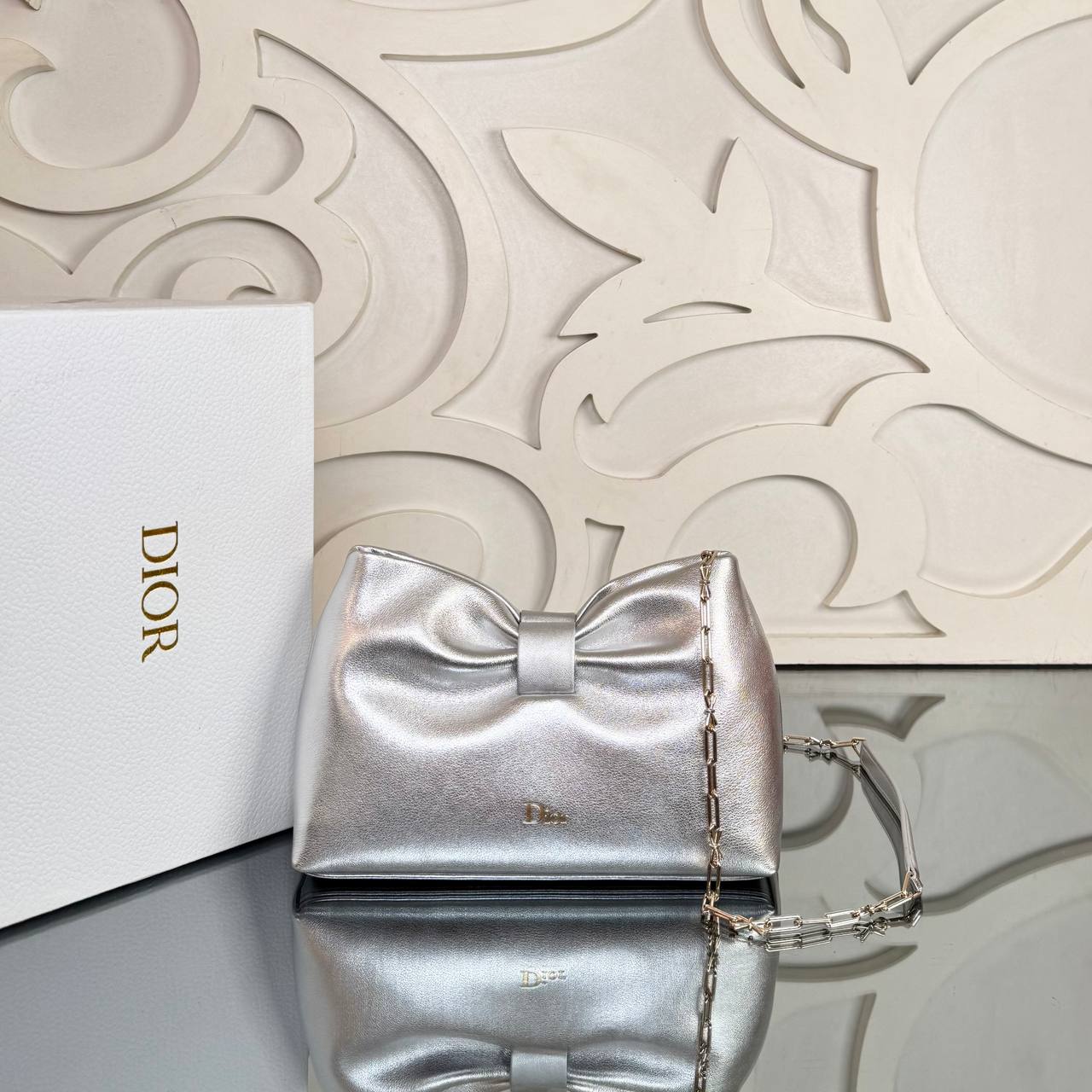 Christian Dior Small Bow Bag