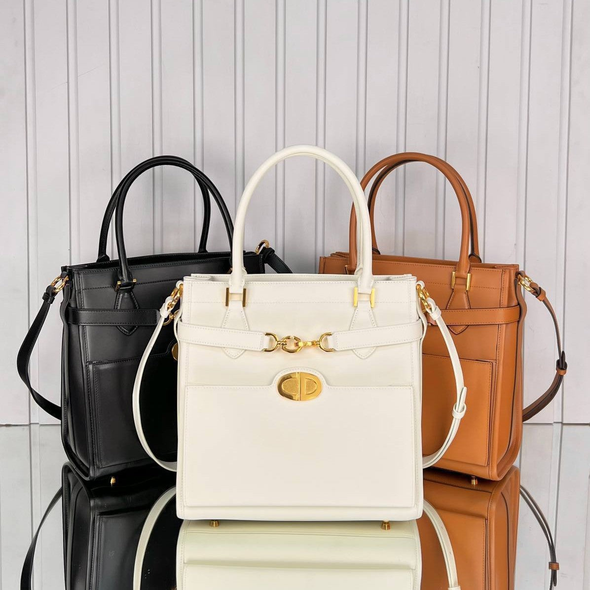 Christian Dior Square Tote Bag Large