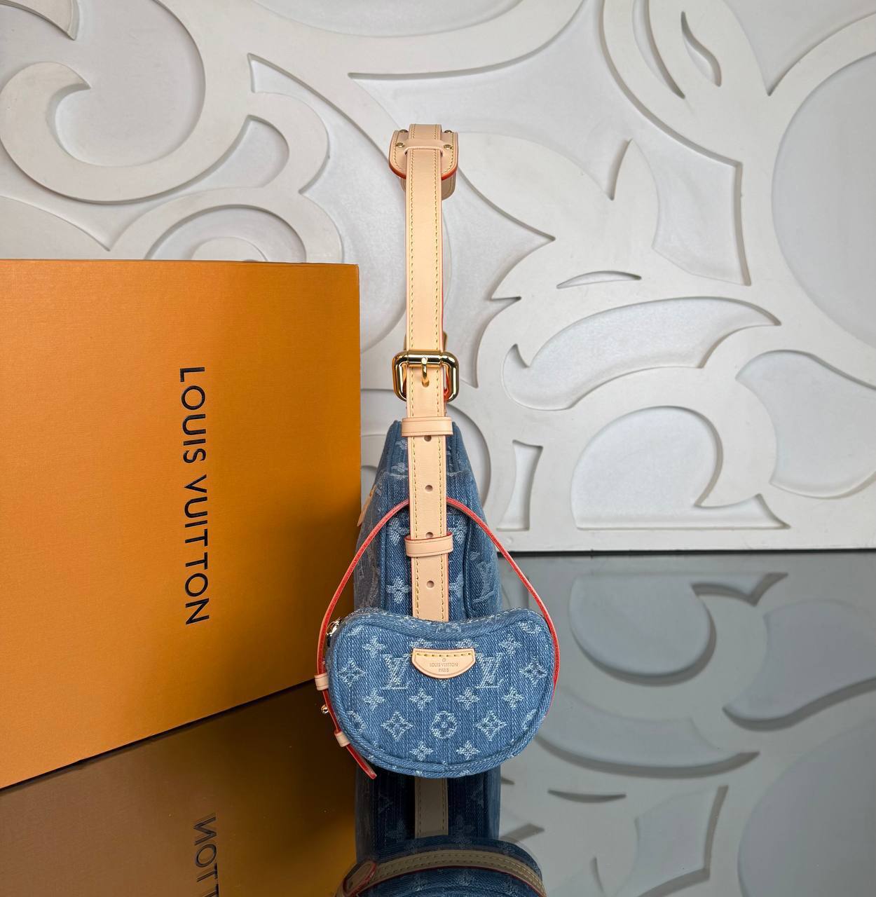 Louis Vuitton Croissant MM Denim