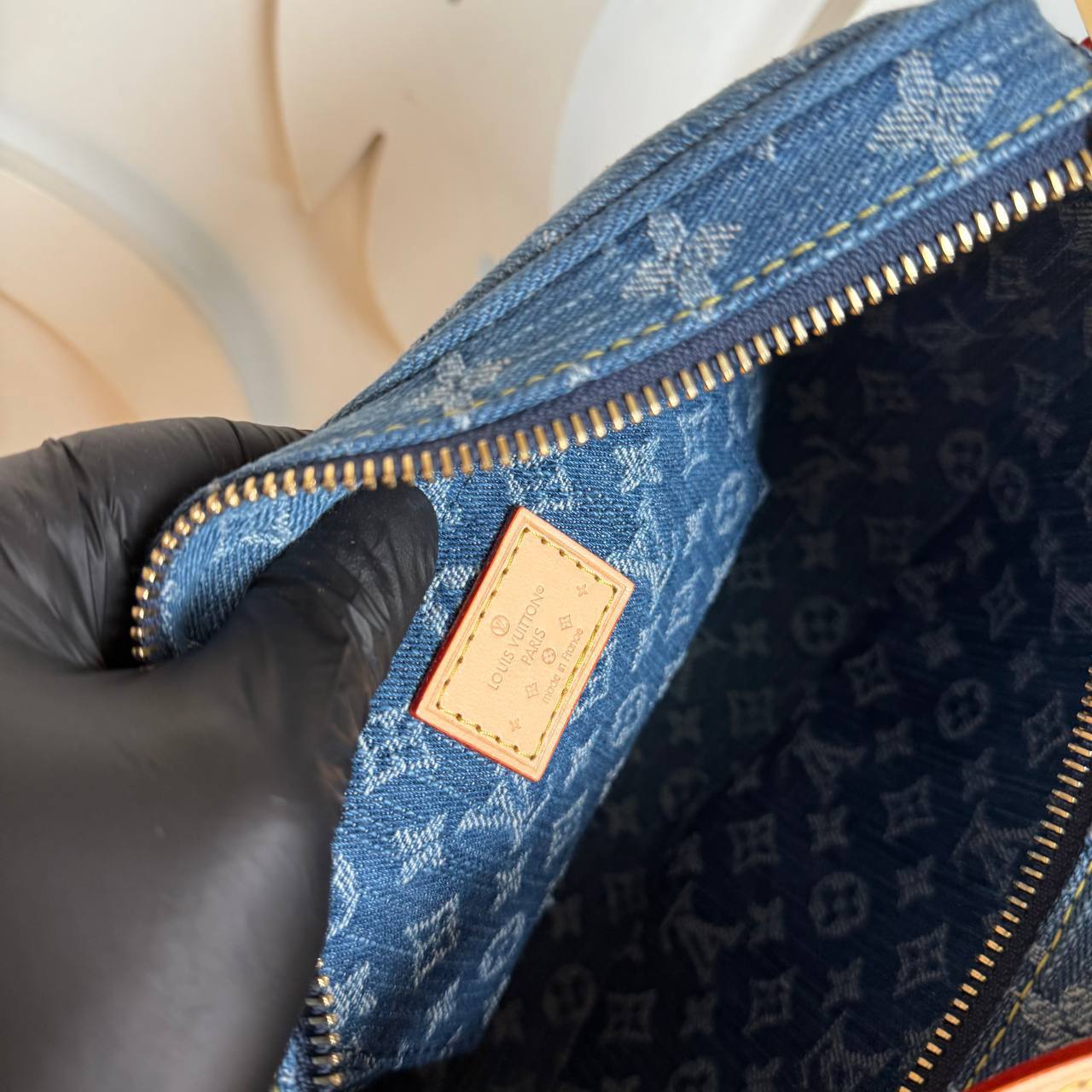Louis Vuitton Croissant MM Denim
