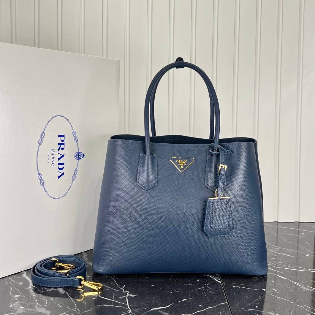 Prada Double Large Saffiano Leather Bag