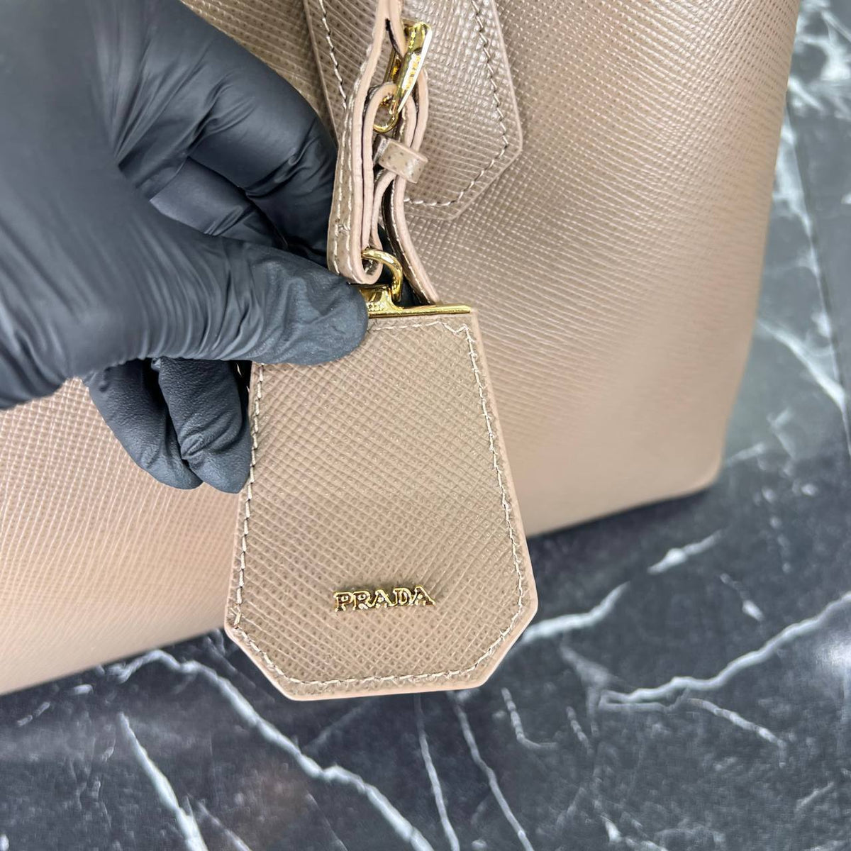 Prada Double Large Saffiano Leather Bag