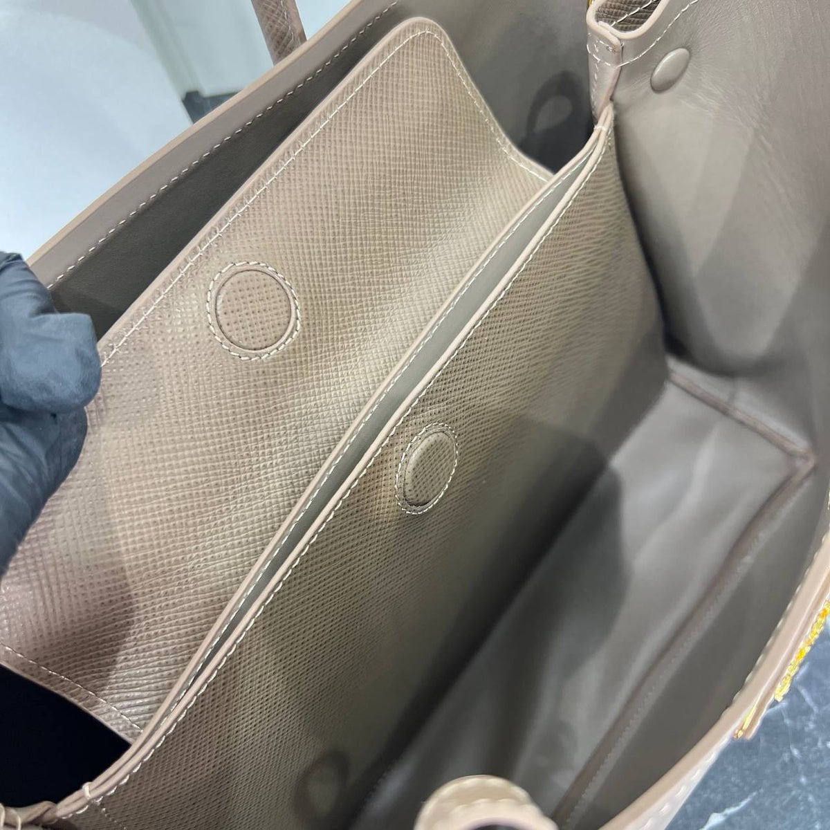 Prada Double Large Saffiano Leather Bag
