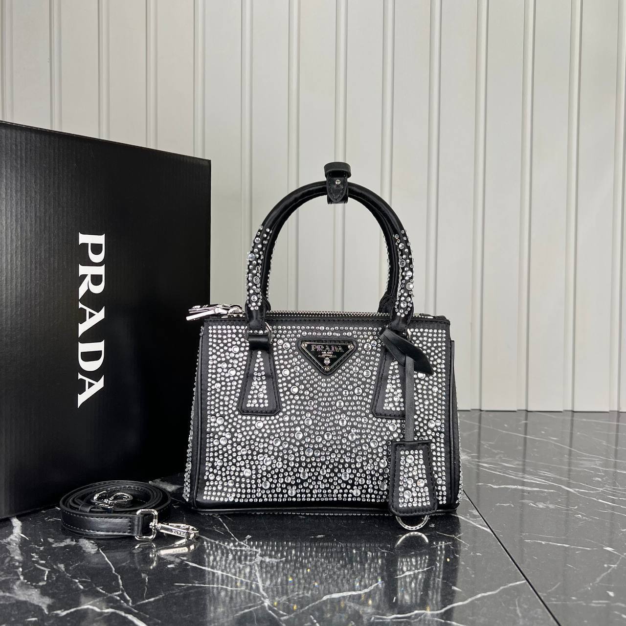 Prada Galleria Satin Bag Medium