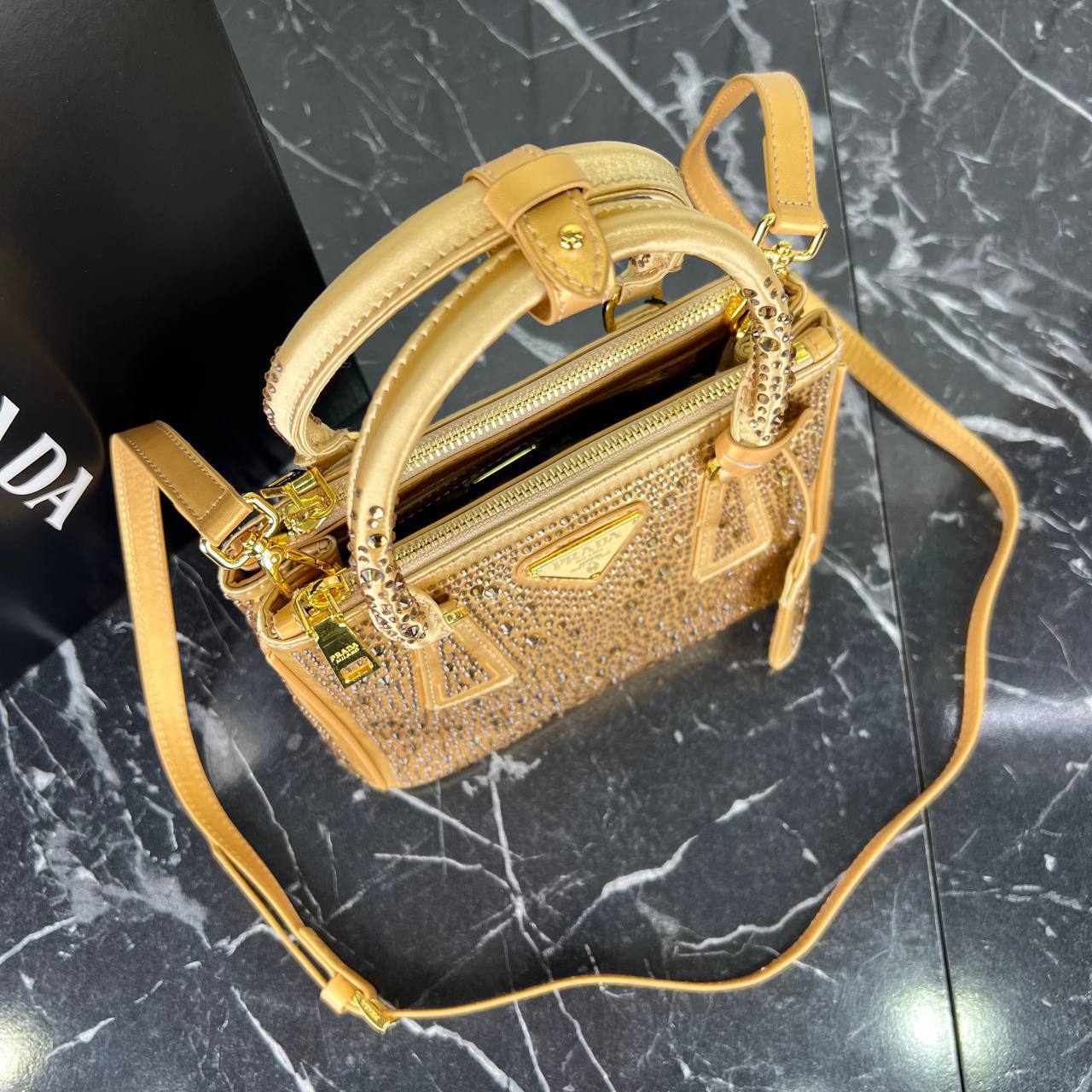 Prada Galleria Satin Bag Medium